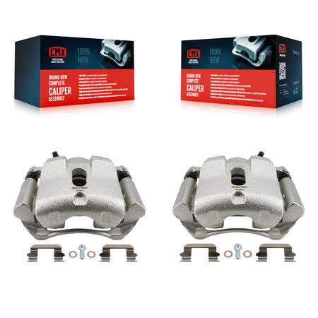 Front Disc Brake Caliper Left Right Side (Driver Passenger) Kit For 2003-2008 Honda Pilot KBC-100661