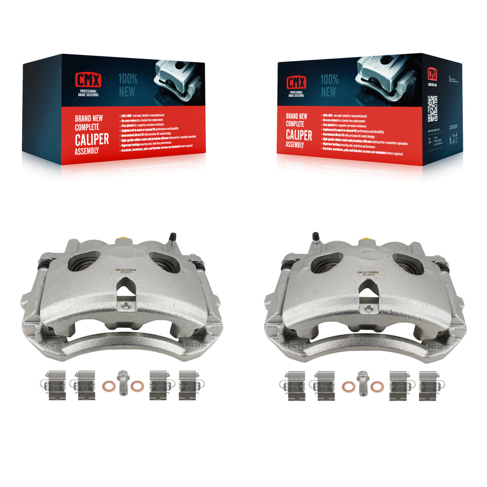 Front Disc Brake Caliper Kit For 2020-2025 GMC Chevrolet Sierra 2500 HD Silverado 3500 KBC-100668