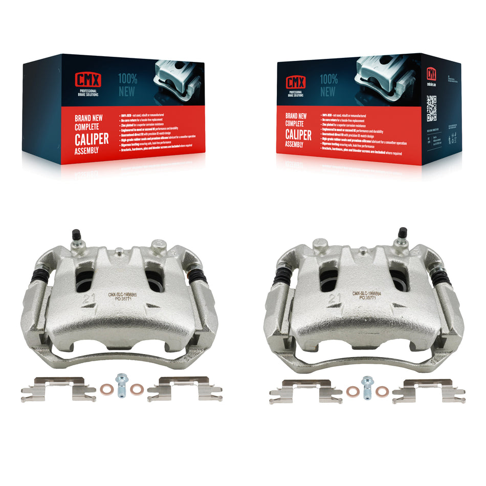 Front Disc Brake Caliper Left Right Side Kit For Nissan LEAF NV200 Chevrolet City Express KBC-100669