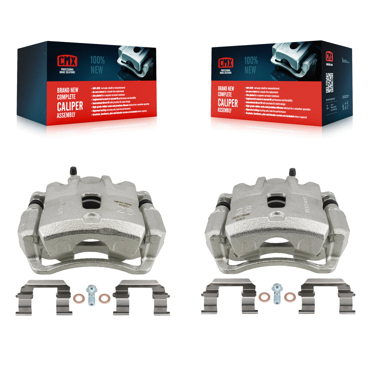 Front Brake Caliper Left Right Driver Passenger Side Kit For Hyundai Tucson Kia Sportage KBC-100670