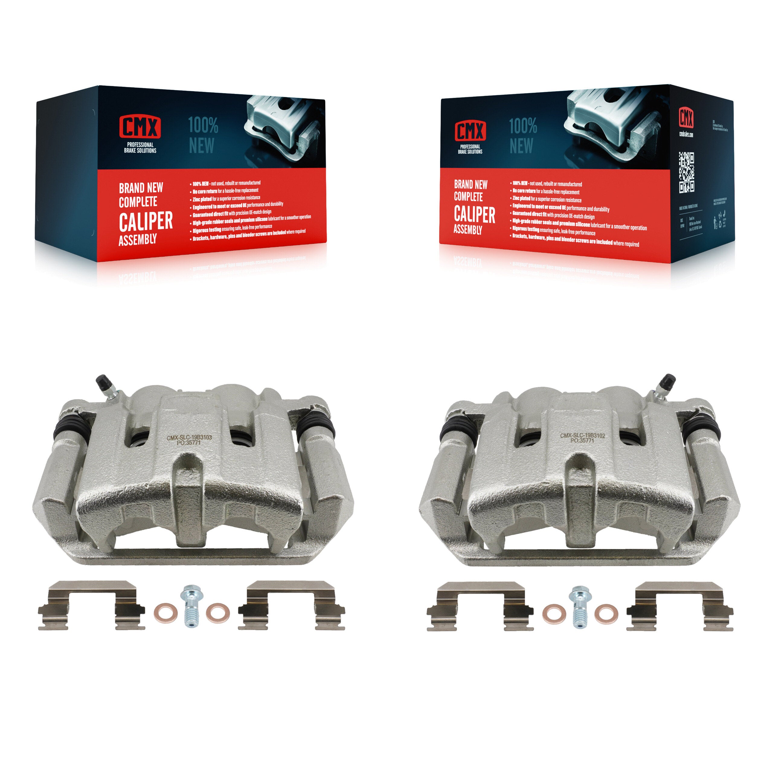 Front Brake Caliper Left Right Driver Passenger Side Kit For Acura Honda Ridgeline TLX TL KBC-100675