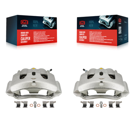 Front Disc Brake Caliper Left Right Side Kit For Nissan NV2500 TITAN XD NV3500 NV1500 KBC-100679