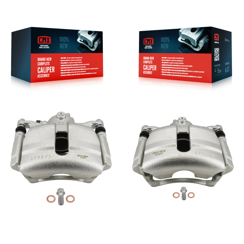 Front Brake Caliper Left Right Driver Passenger Kit For Volkswagen Golf Jetta SportWagen KBC-100688