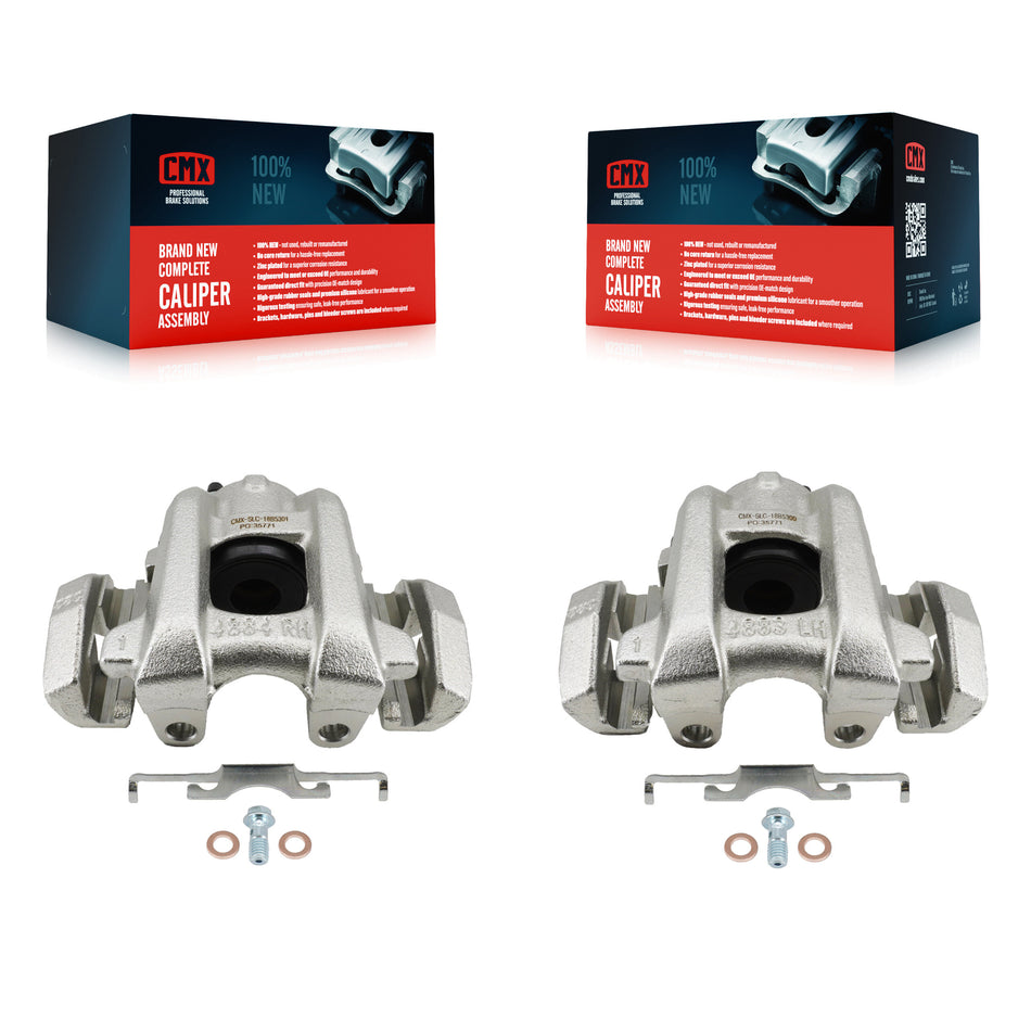 Rear Brake Caliper Left Right Driver Passenger Kit For Jeep Grand Cherokee Dodge Durango KBC-100691