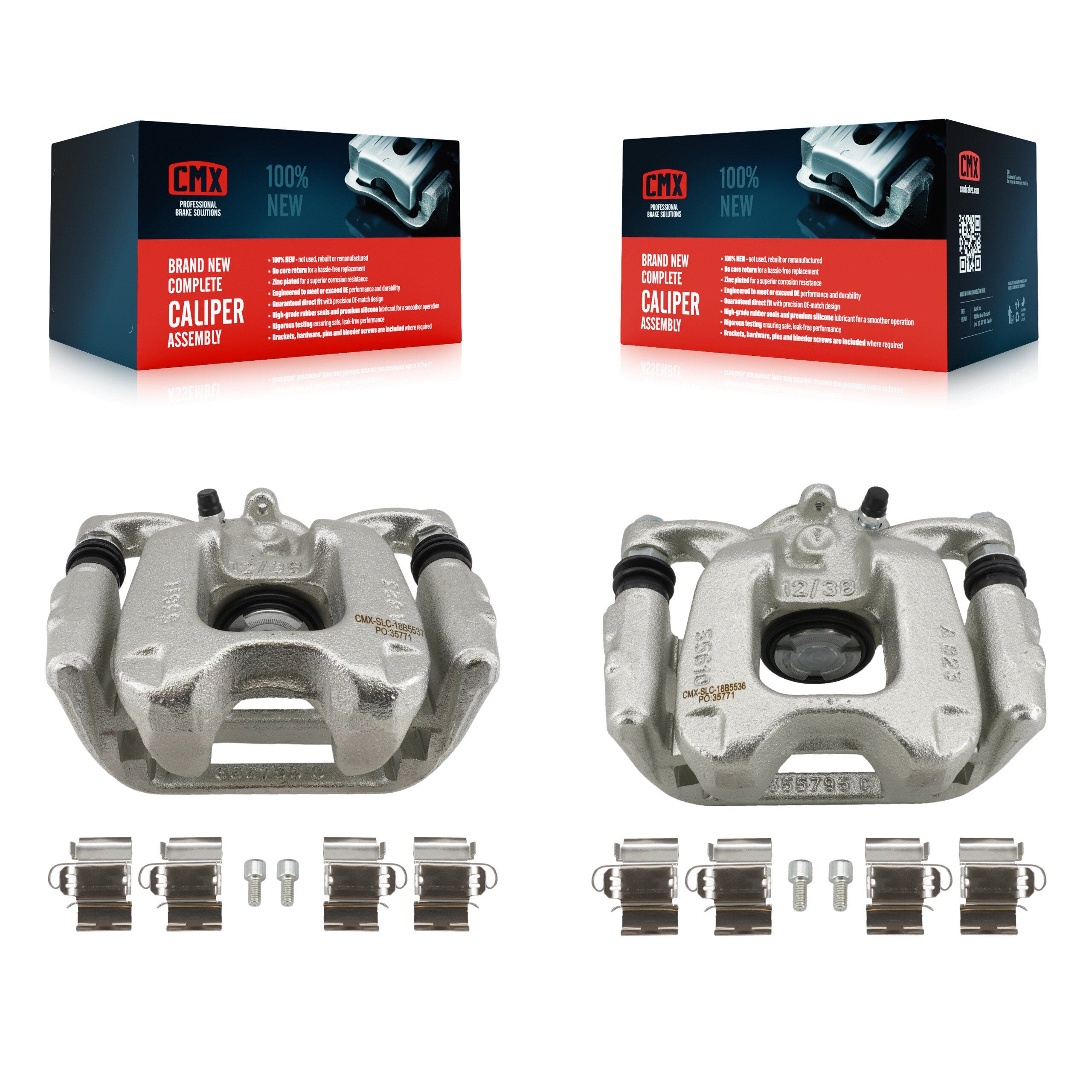 Rear Brake Caliper Kit For Jeep Compass Renegade Dodge Hornet Fiat 500X Alfa Romeo Tonale KBC-100693