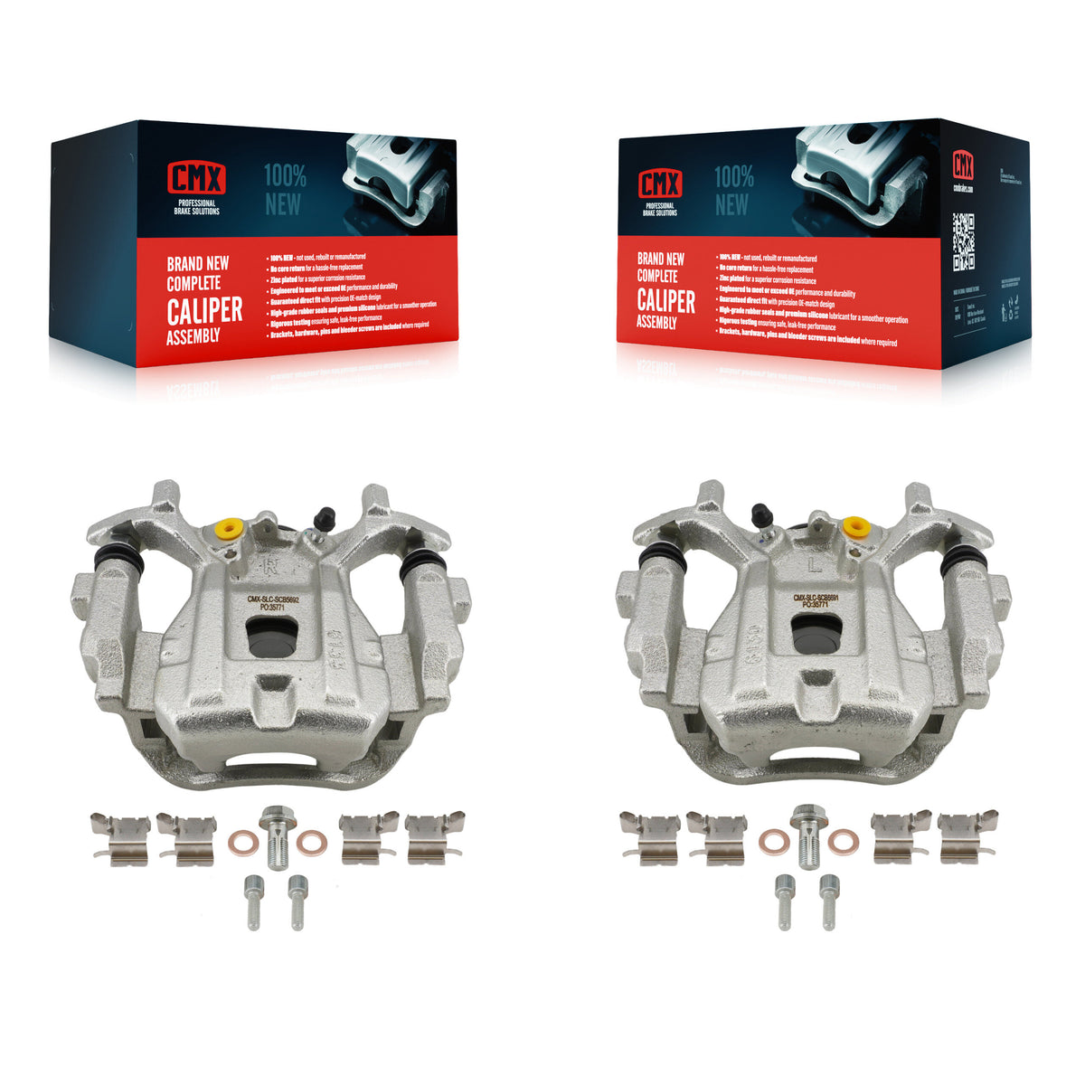 Rear Brake Caliper Left Right Side Kit For Toyota RAV4 Corolla Cross Venza Prius Prime KBC-100701