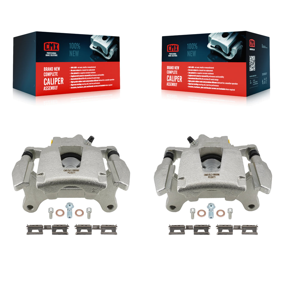 Rear Disc Brake Caliper Assembly Left Right Side (Driver Passenger) Kit For Ford F-150 KBC-100703