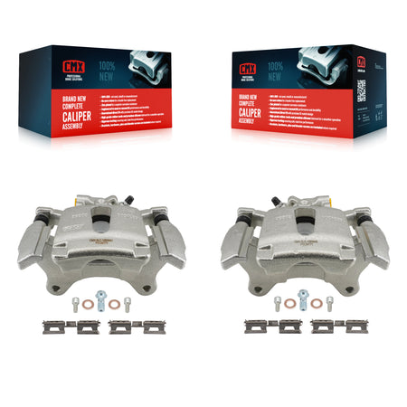 Rear Disc Brake Caliper Assembly Left Right Side (Driver Passenger) Kit For Ford F-150 KBC-100704
