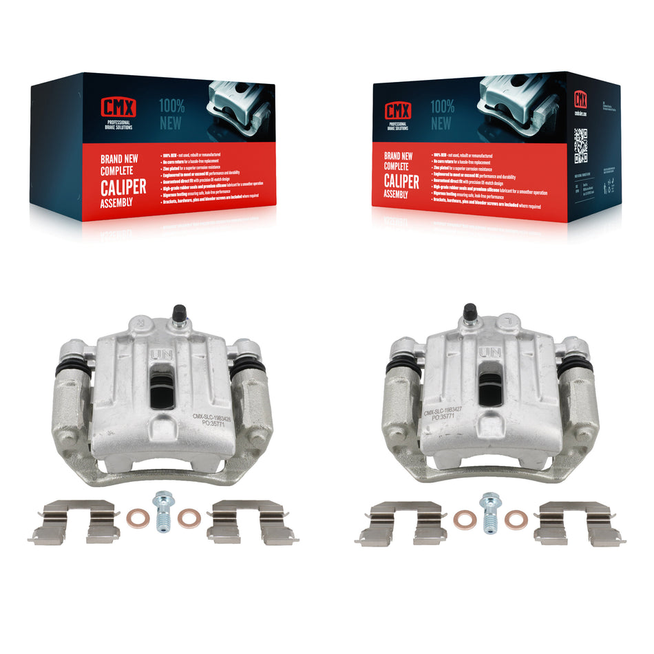 Rear Disc Brake Caliper Left Right Side (Driver Passenger) Kit For 2007-2009 Kia Rondo KBC-100706