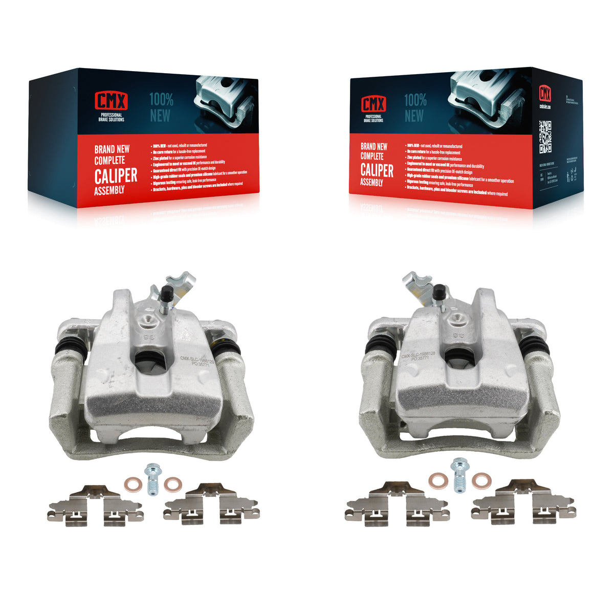Rear Disc Brake Caliper Left Right Side Kit For Toyota Matrix Pontiac Vibe FWD with 2.4L KBC-100712