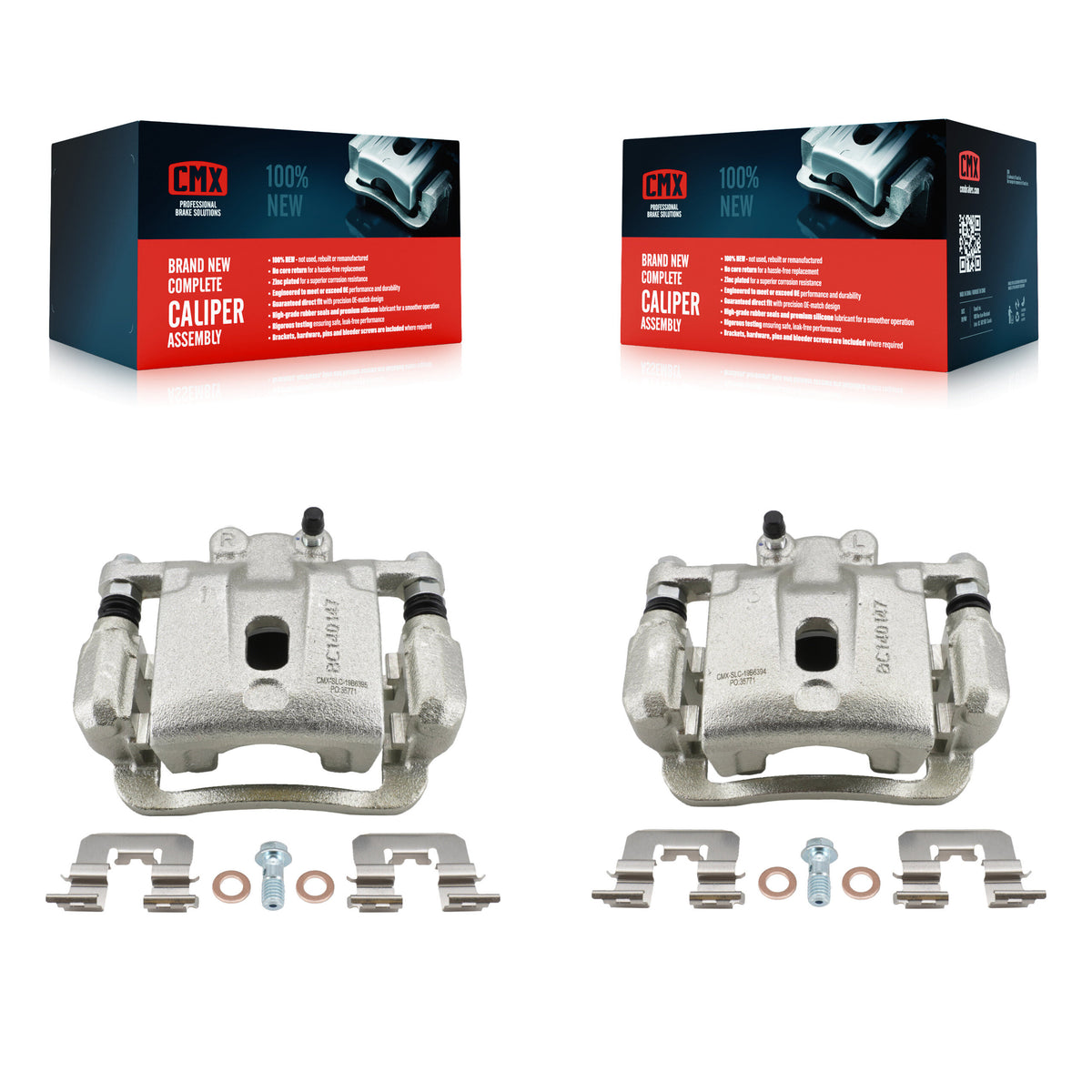 Rear Brake Caliper Left Right (Driver Passenger) Kit For 2010-2016 Hyundai Genesis Coupe KBC-100713