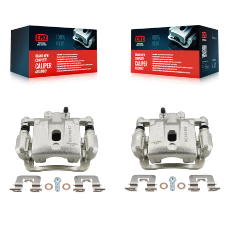 Rear Brake Caliper Left Right (Driver Passenger) Kit For 2010-2016 Hyundai Genesis Coupe KBC-100713