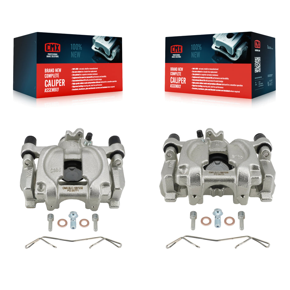 Rear Brake Caliper Left Right Side (Driver Passenger) Kit For Subaru Outback WRX Legacy KBC-100721