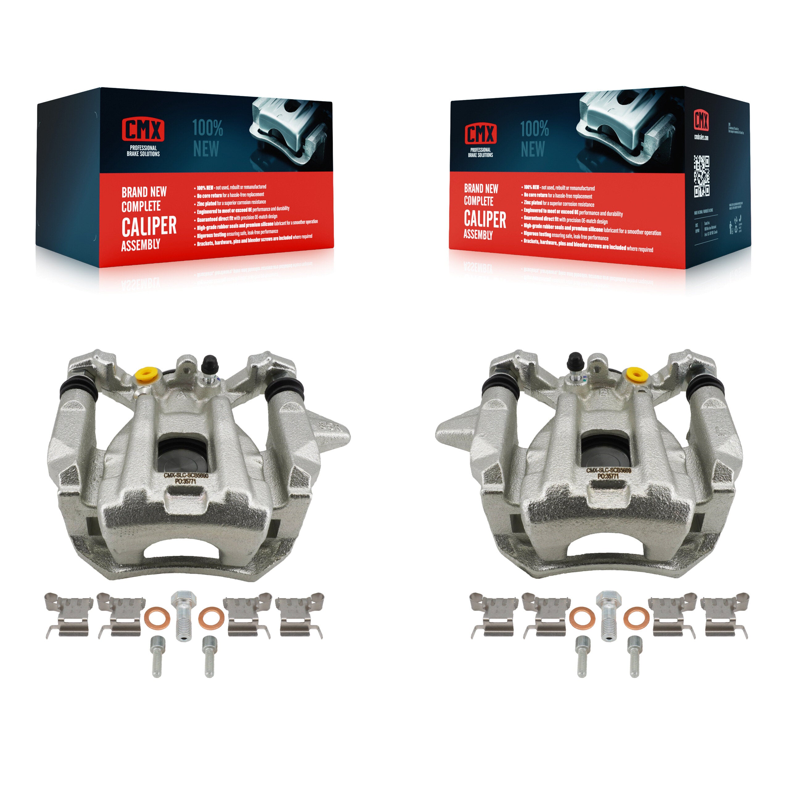 Rear Disc Brake Caliper Kit For 2019-2024 Toyota Corolla With Electric Parking KBC-100725
