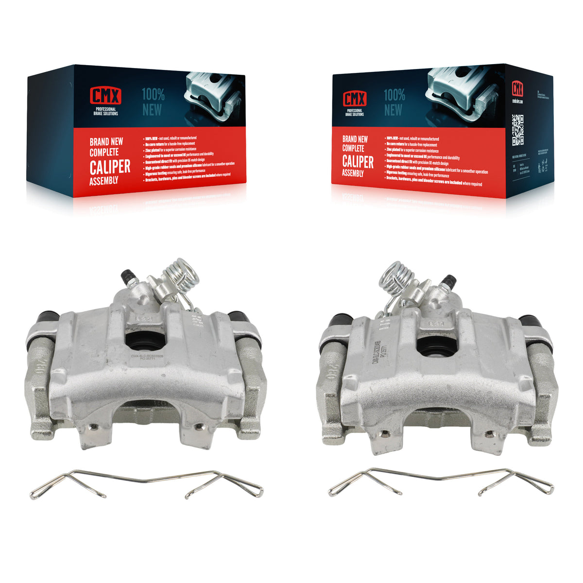 Rear Brake Caliper Left Right (Driver Passenger) Kit For 2014-2022 Ford Transit Connect KBC-100729