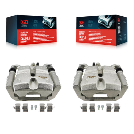 Rear Disc Brake Caliper Kit For 2014-2023 Jeep Cherokee With Dual Piston Front Calipers KBC-100732