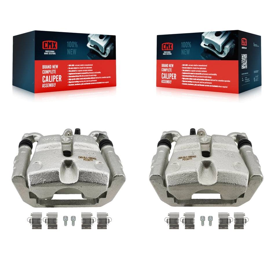 Rear Disc Brake Caliper Kit For 2014-2023 Jeep Cherokee With Dual Piston Front Calipers KBC-100732