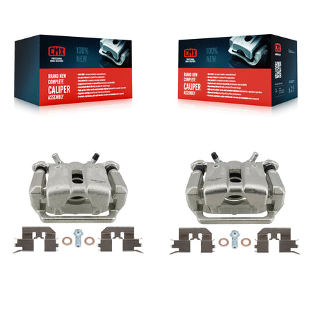 Rear Disc Brake Caliper Left Right Side (Driver Passenger) Kit For 2009-2014 Acura TL KBC-100733