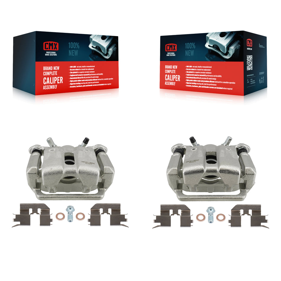 Rear Disc Brake Caliper Left Right Side (Driver Passenger) Kit For 2009-2014 Acura TL KBC-100733