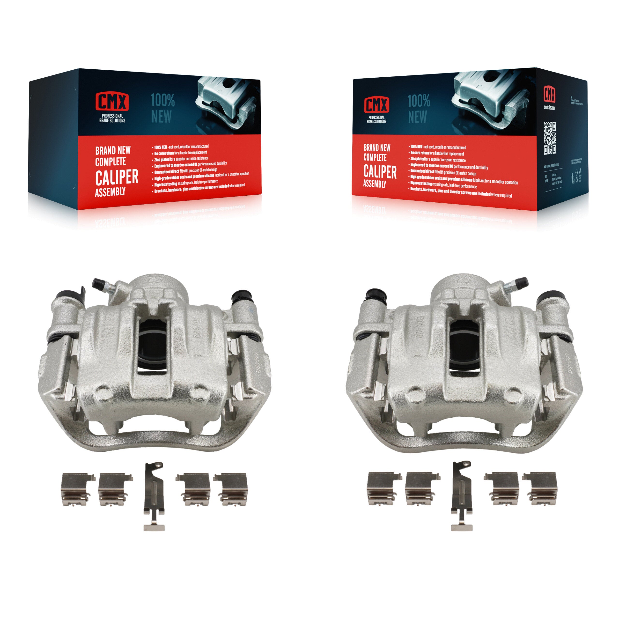 Rear Disc Brake Caliper Kit For 2014-2021 Ram ProMaster 2500 3500 1500 With Vented Rotor KBC-100735