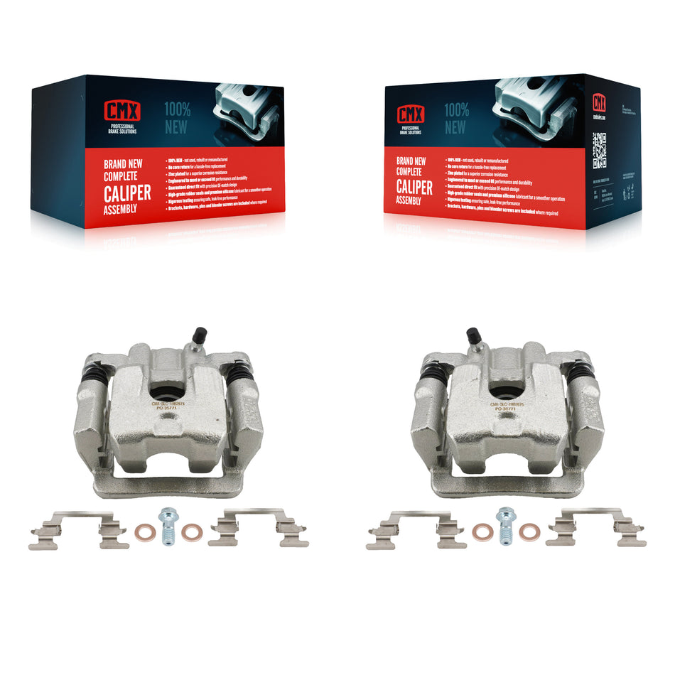 Rear Disc Brake Caliper Left Right Side (Driver Passenger) Kit For Honda Pilot Acura MDX KBC-100748