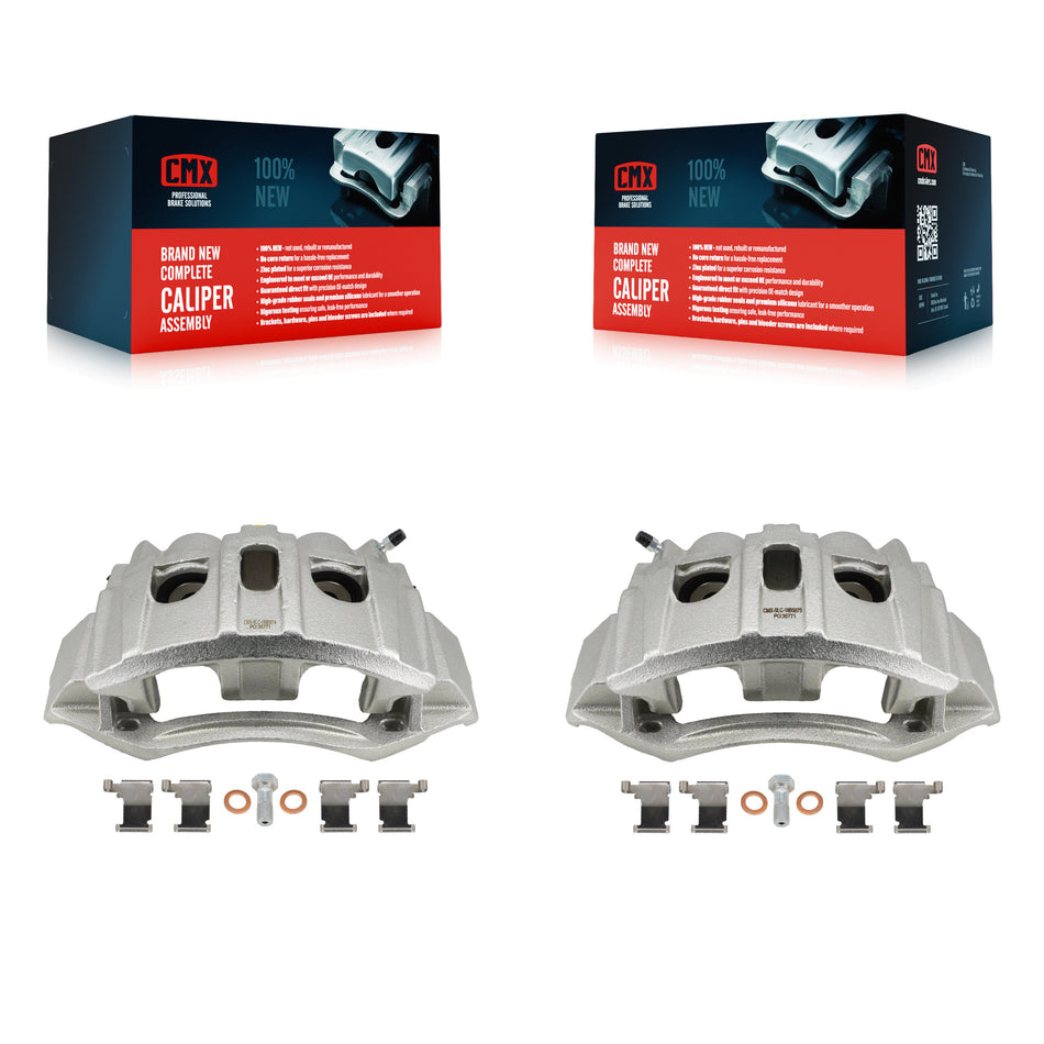 Rear Brake Caliper Left Right Driver Passenger Kit For Ford E-350 Super Duty E-250 E-150 KBC-100749