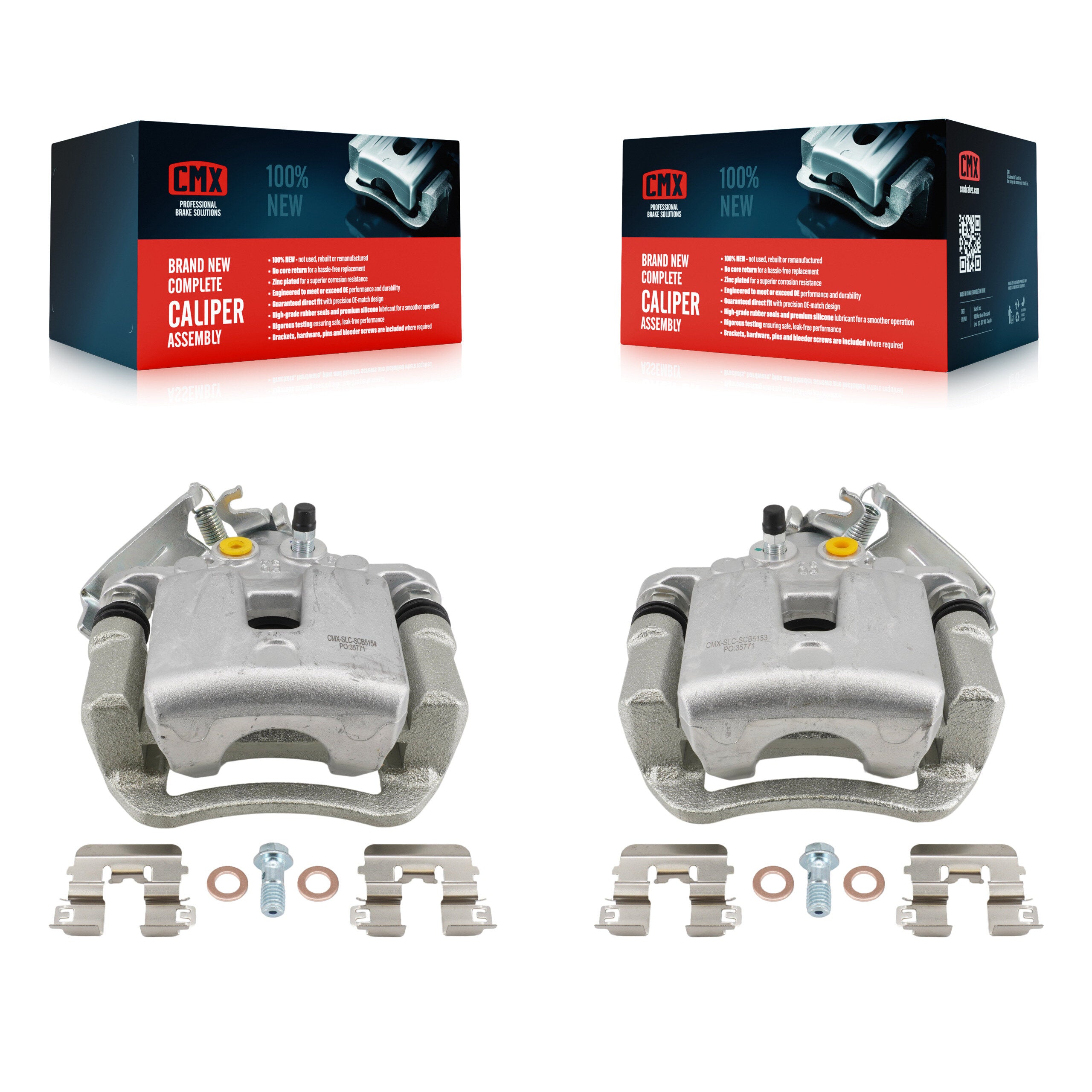 Rear Disc Brake Caliper Left Right Side Kit For Kia Forte Forte5 Hyundai Elantra GT KBC-100760