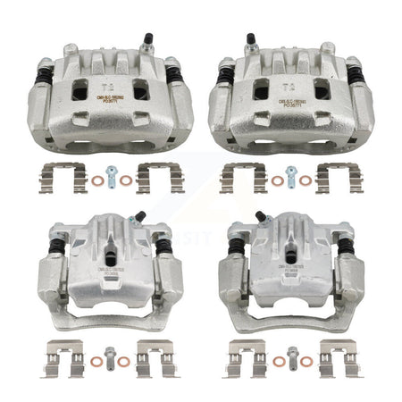 Front Rear Disc Brake Caliper Left Right Side (Driver Passenger) Kit For Subaru Impreza KBC-100769