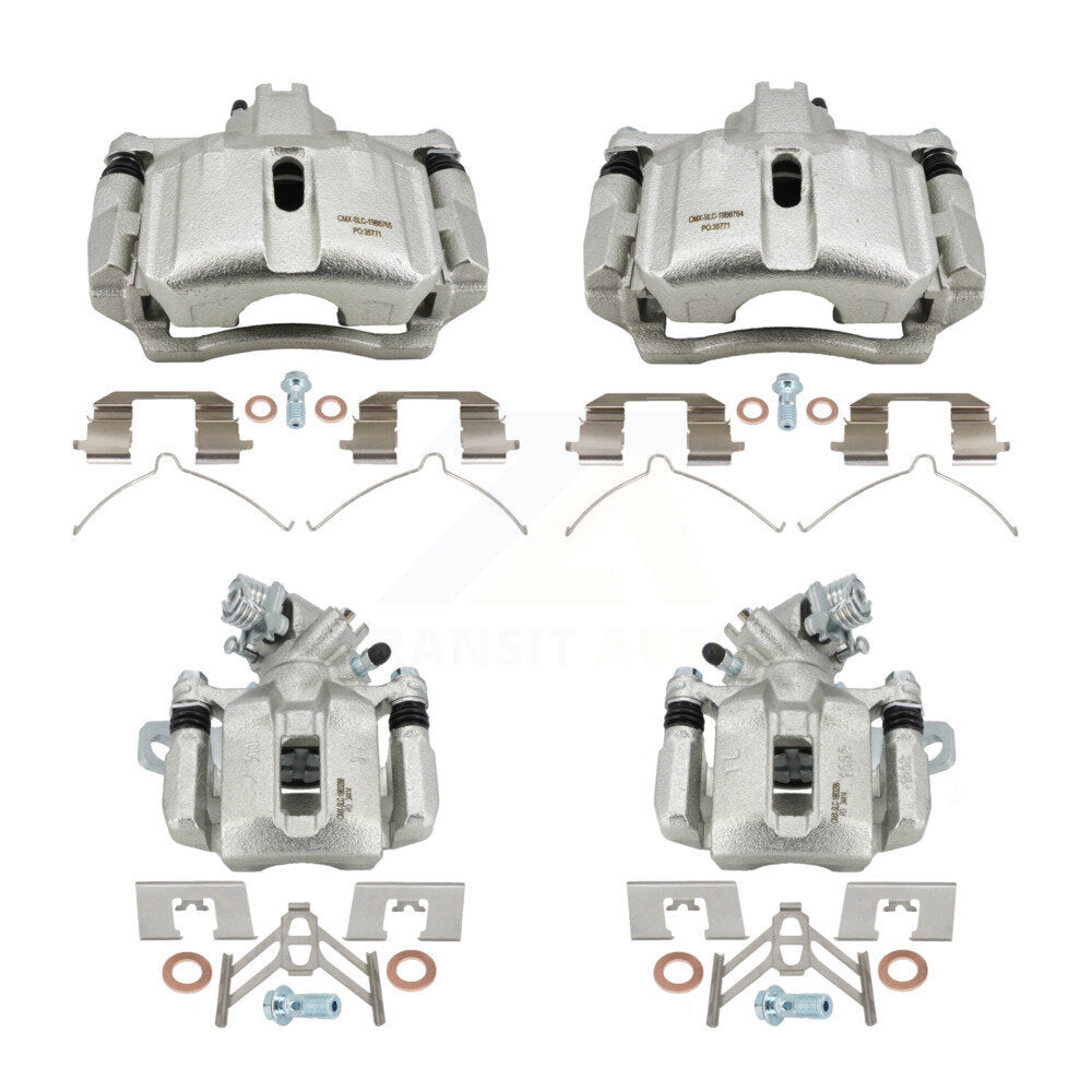Front Rear Disc Brake Caliper Left Right Side (Driver Passenger) Kit For Honda Civic KBC-100775