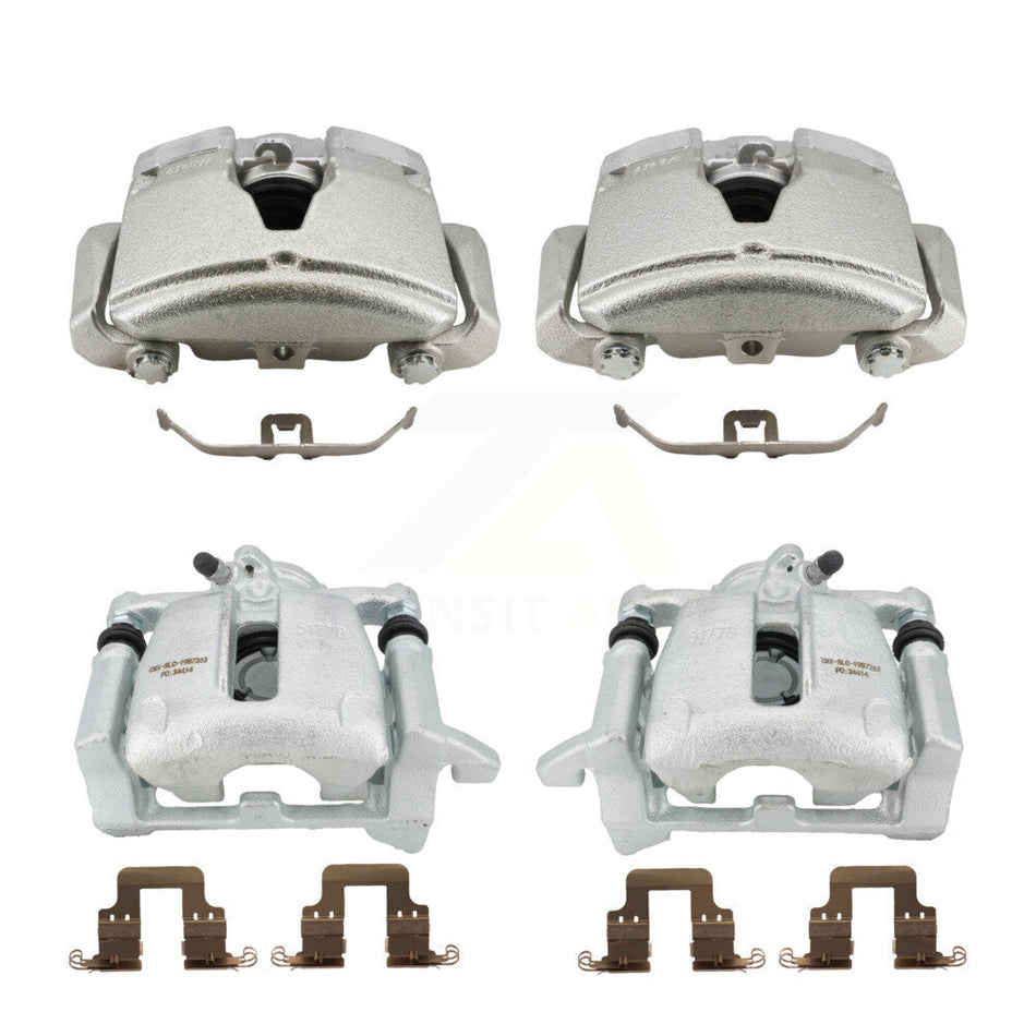 Front Rear Brake Caliper Left Right Side (Driver Passenger) Kit For Audi A4 Quattro A5 KBC-100776