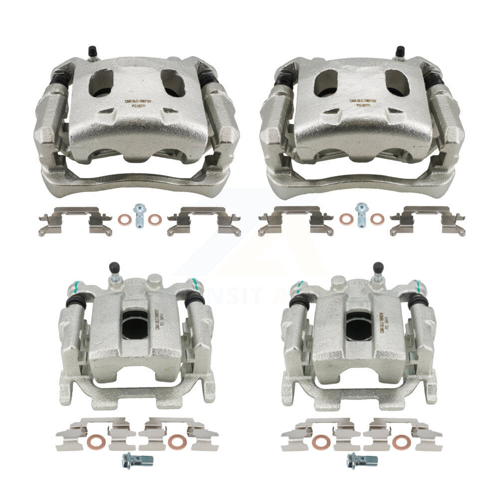 Front Rear Brake Caliper (Left Right) Kit For Nissan Murano Pathfinder INFINITI QX60 JX35 KBC-100778