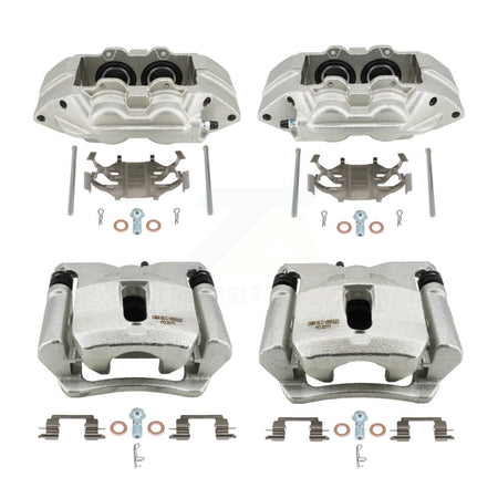 Front Rear Brake Caliper Left Right Side Kit For 2015-2020 Chevrolet Colorado GMC Canyon KBC-100781