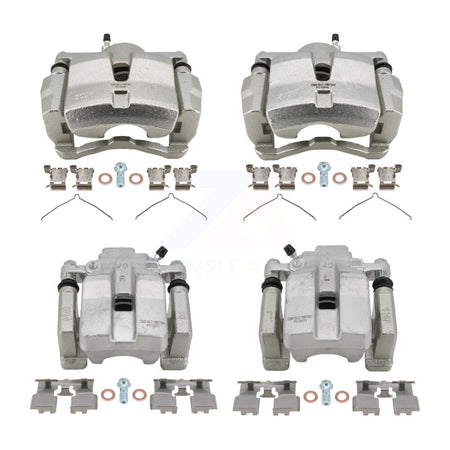 Front Rear Disc Brake Caliper Kit For 2018-2019 Toyota Camry With Manual Parking KBC-100782