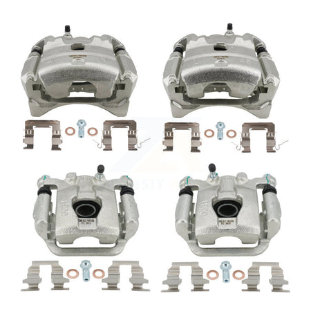 Front Rear Brake Caliper Left Right Side Kit For 2011-2012 Nissan Sentra SE-R with 2.5L KBC-100785