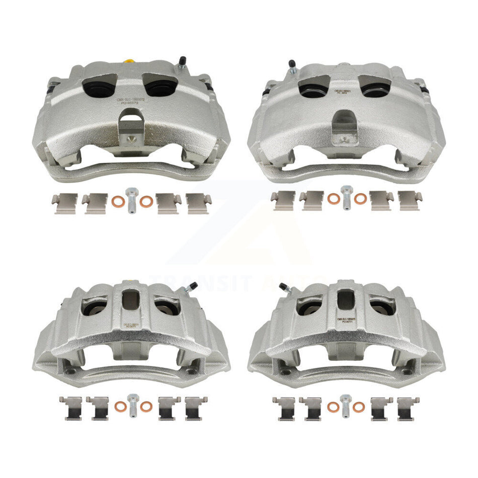 Front Rear Disc Brake Caliper Left Right Side Kit For Ford E-350 Super Duty E-250 E-150 KBC-100787