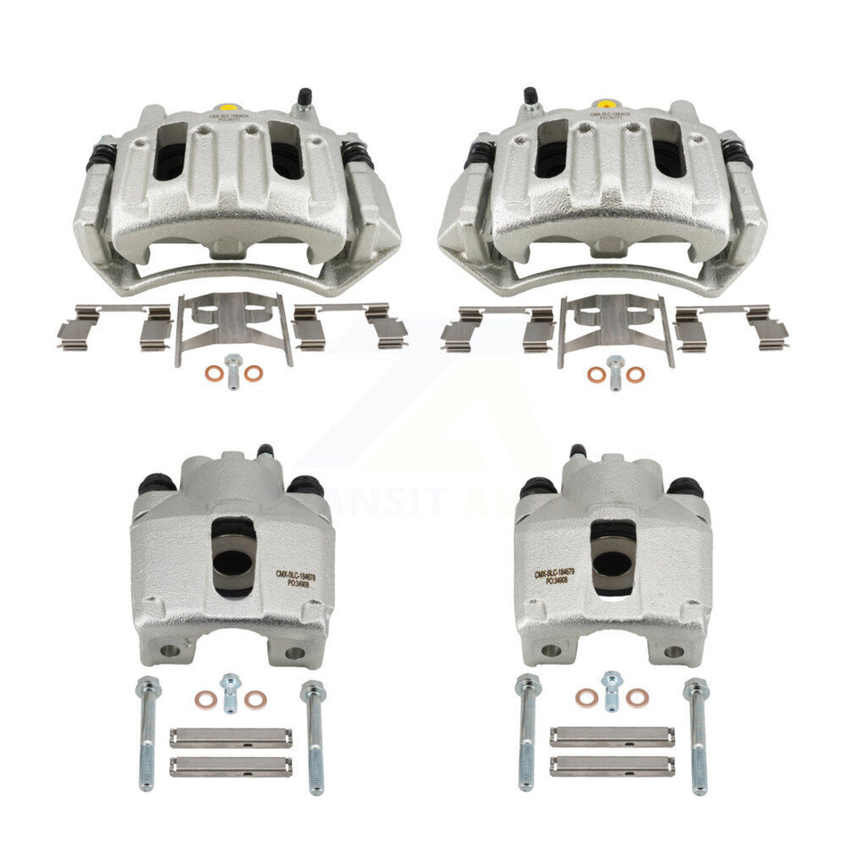 Front Rear Brake Caliper Left Right Kit For 1997-1999 Ford F-150 With Mount KBC-100793