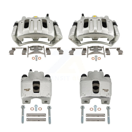 Front Rear Disc Brake Caliper Kit For 1997-1999 Ford F-150 With Forward Mount KBC-100794