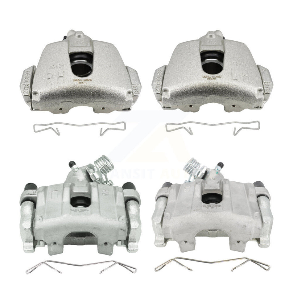 Front Rear Disc Brake Caliper Left Right Side (Driver Passenger) Kit For Ford C-Max KBC-100796