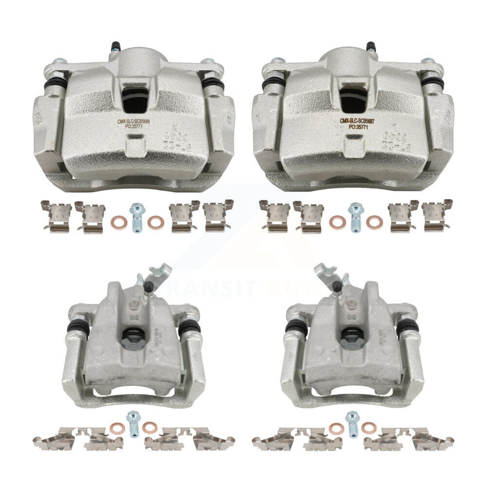 Front Rear Disc Brake Caliper Kit For 2019 Toyota Corolla 2.0L With Manual Parking KBC-100804