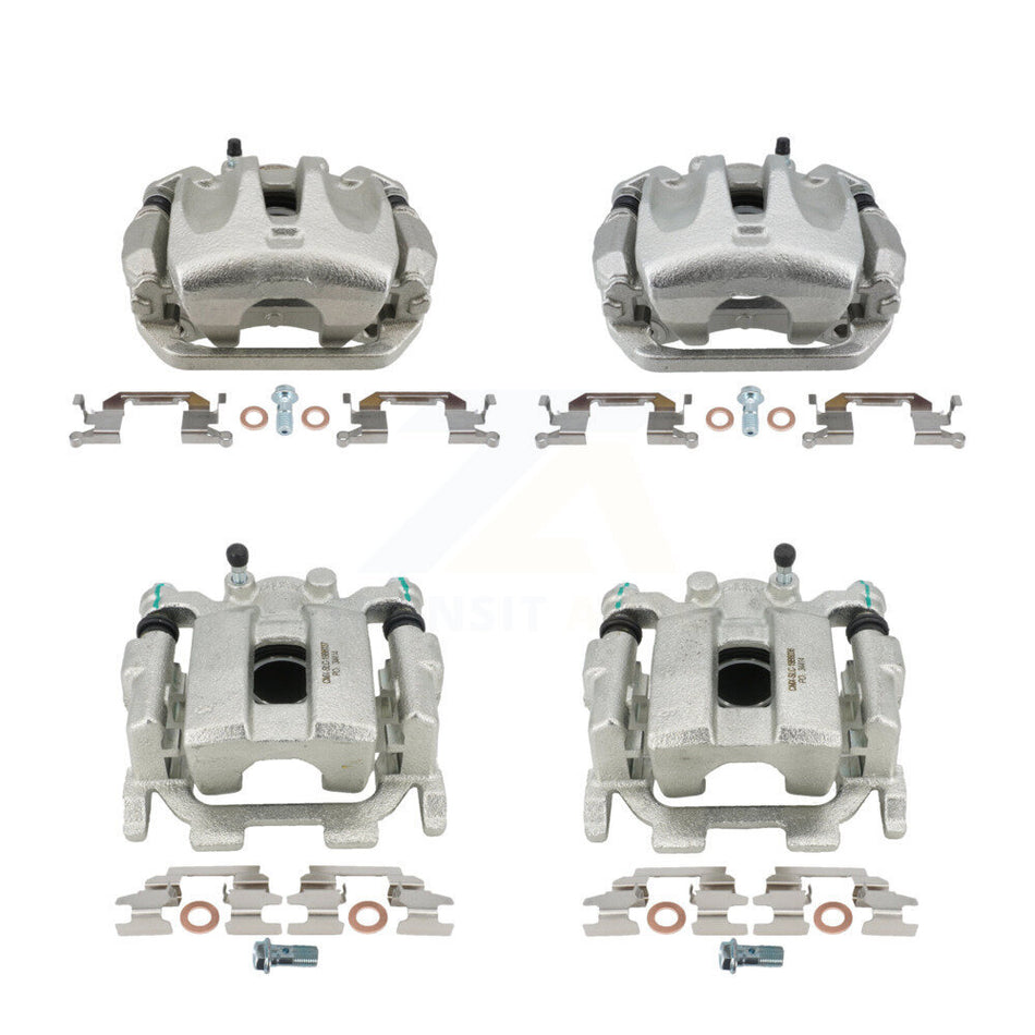 Front Rear Disc Brake Caliper Left Right Side (Driver Passenger) Kit For Nissan Murano KBC-100807
