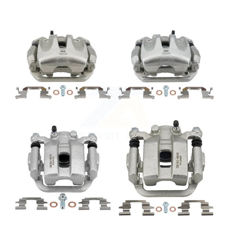 Front Rear Brake Caliper Left Right Driver Passenger Side Kit For 2003-2007 Nissan Murano KBC-100808
