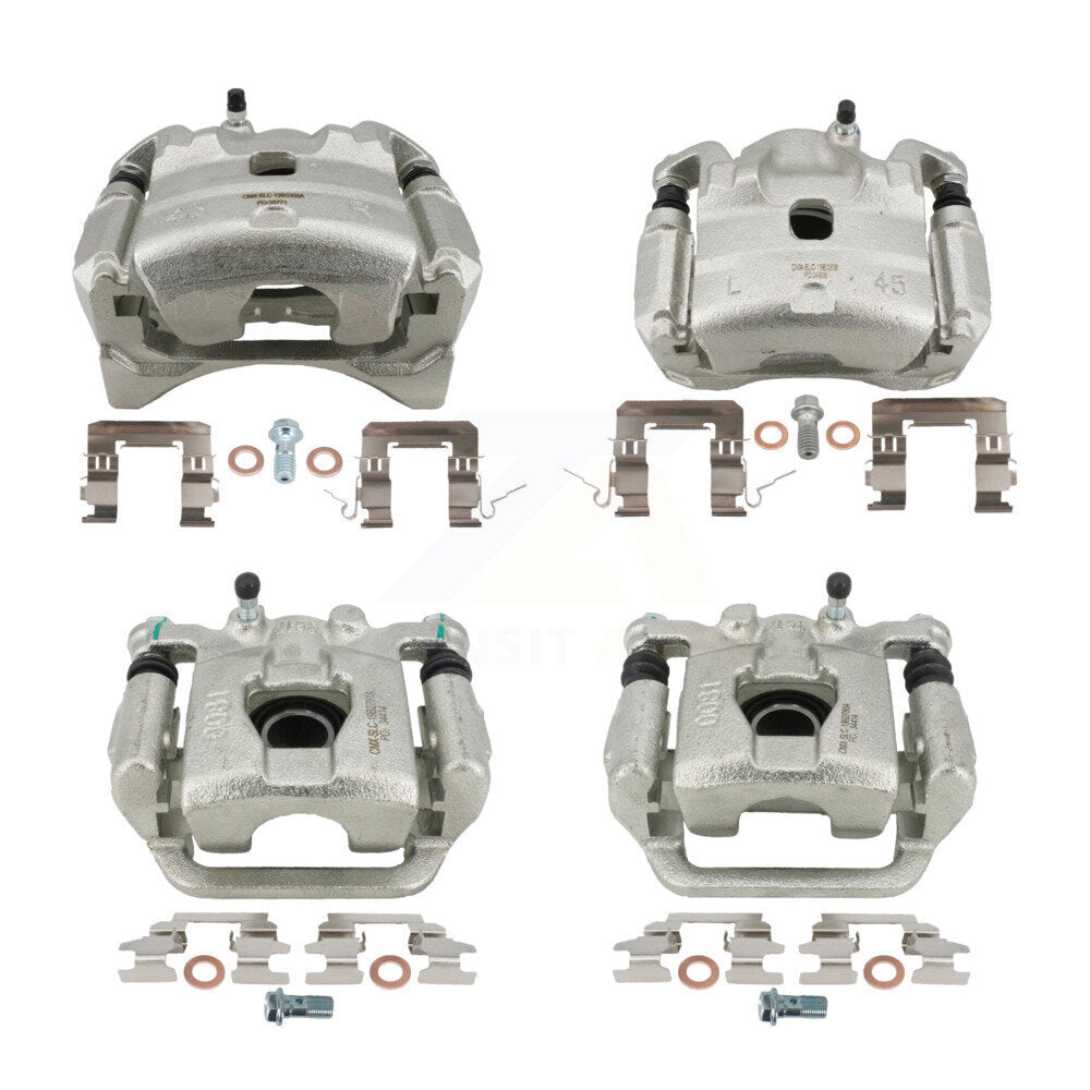 Front Rear Disc Brake Caliper Left Right Side Kit For 2010 Nissan Altima S SL Base SR KBC-100811