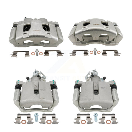 Front Rear Brake Caliper Left Right (Driver Passenger) Kit For Chevrolet Impala Limited KBC-100813