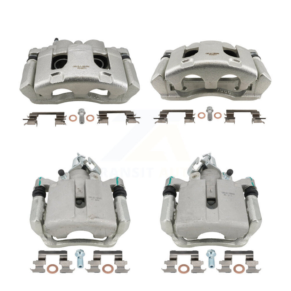 Front Rear Brake Caliper Left Right (Driver Passenger) Kit For Chevrolet Impala Limited KBC-100813