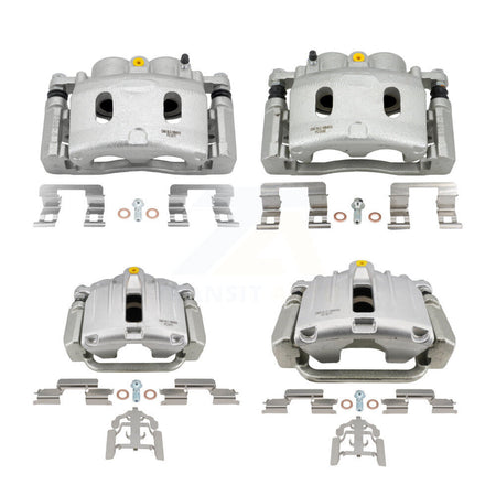 Front Rear Brake Caliper (Left Right) Kit For Chevrolet GMC Silverado 1500 Sierra Classic KBC-100817