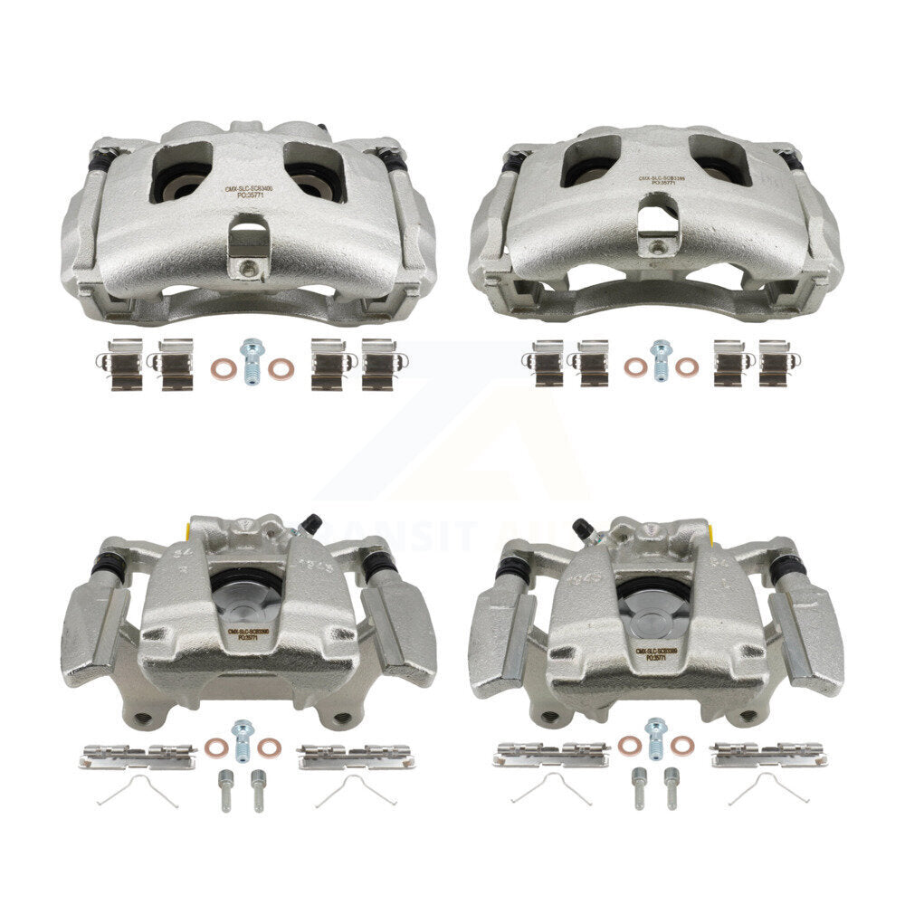Front Rear Disc Brake Caliper Left Right Side (Driver Passenger) Kit For Ford F-150 KBC-100820