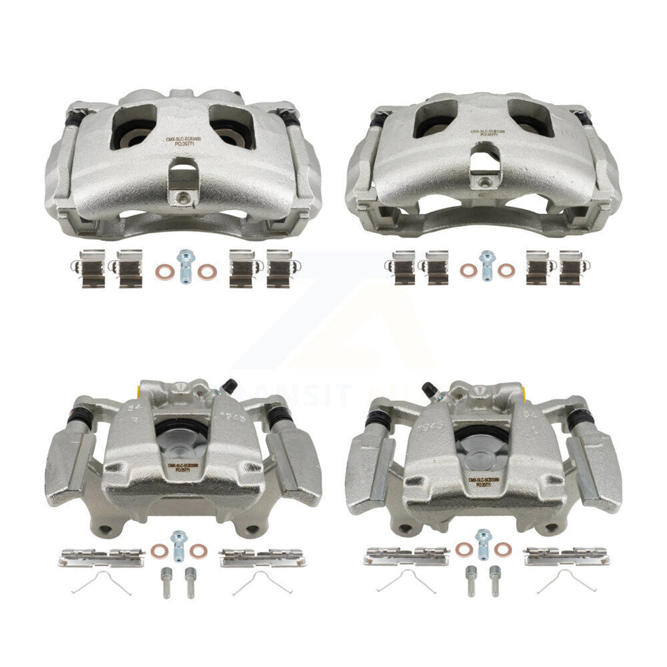 Front Rear Disc Brake Caliper Left Right Side (Driver Passenger) Kit For Ford F-150 KBC-100820