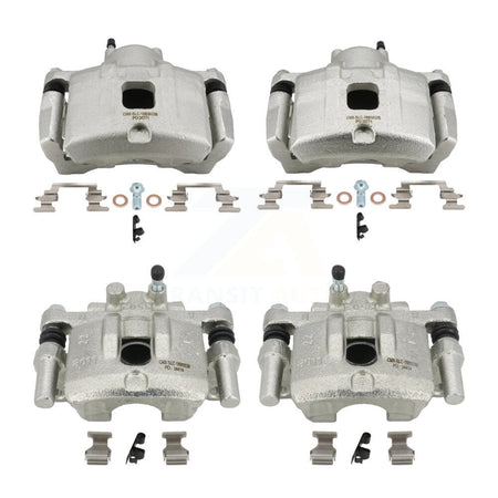 Front Rear Disc Brake Caliper Kit For 2013 Mitsubishi Lancer GT Sportback with FWD 2.0L KBC-100822