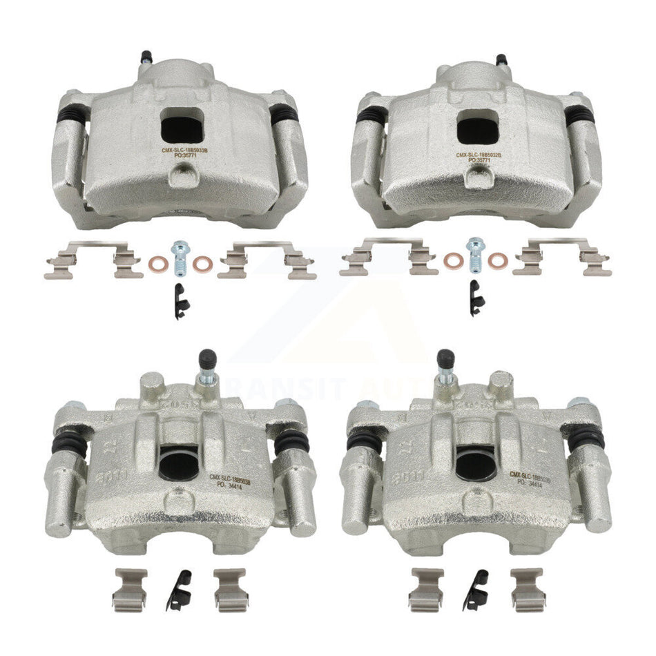 Front Rear Disc Brake Caliper Kit For 2013 Mitsubishi Lancer GT Sportback with FWD 2.0L KBC-100822