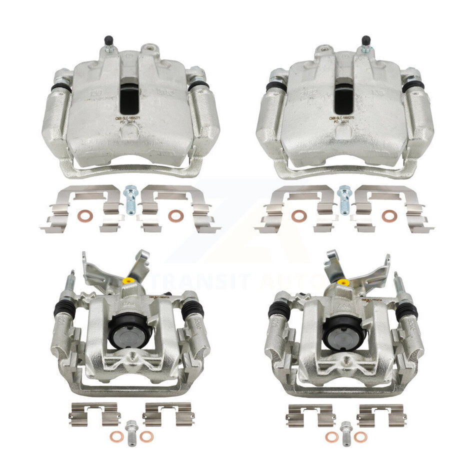 Front Rear Brake Caliper Left Right Driver Passenger Side Kit For 2016-2019 Buick Cascada KBC-100823